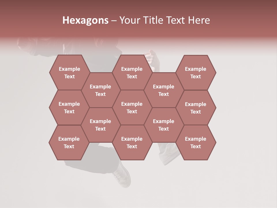 A Man Jumping In The Air With A Hoodie On PowerPoint Template