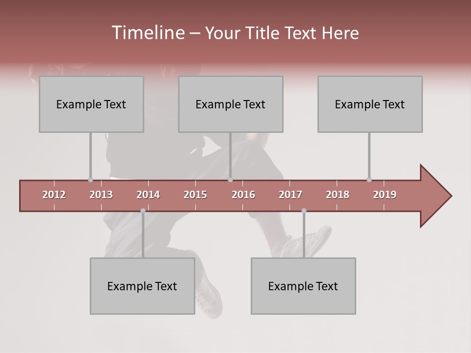 A Man Jumping In The Air With A Hoodie On PowerPoint Template