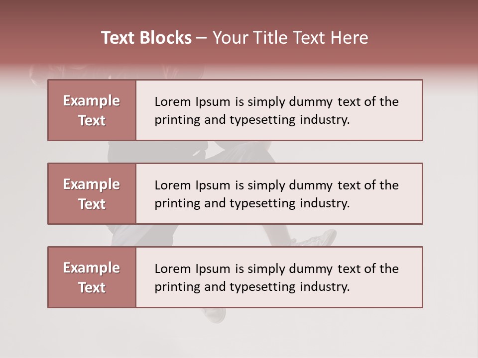 A Man Jumping In The Air With A Hoodie On PowerPoint Template
