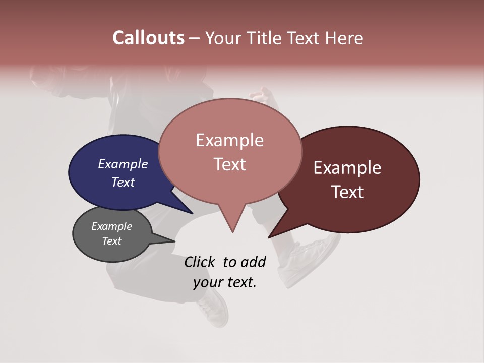 A Man Jumping In The Air With A Hoodie On PowerPoint Template