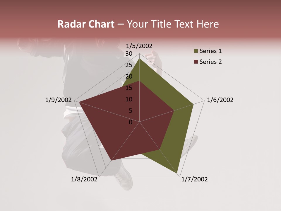 A Man Jumping In The Air With A Hoodie On PowerPoint Template