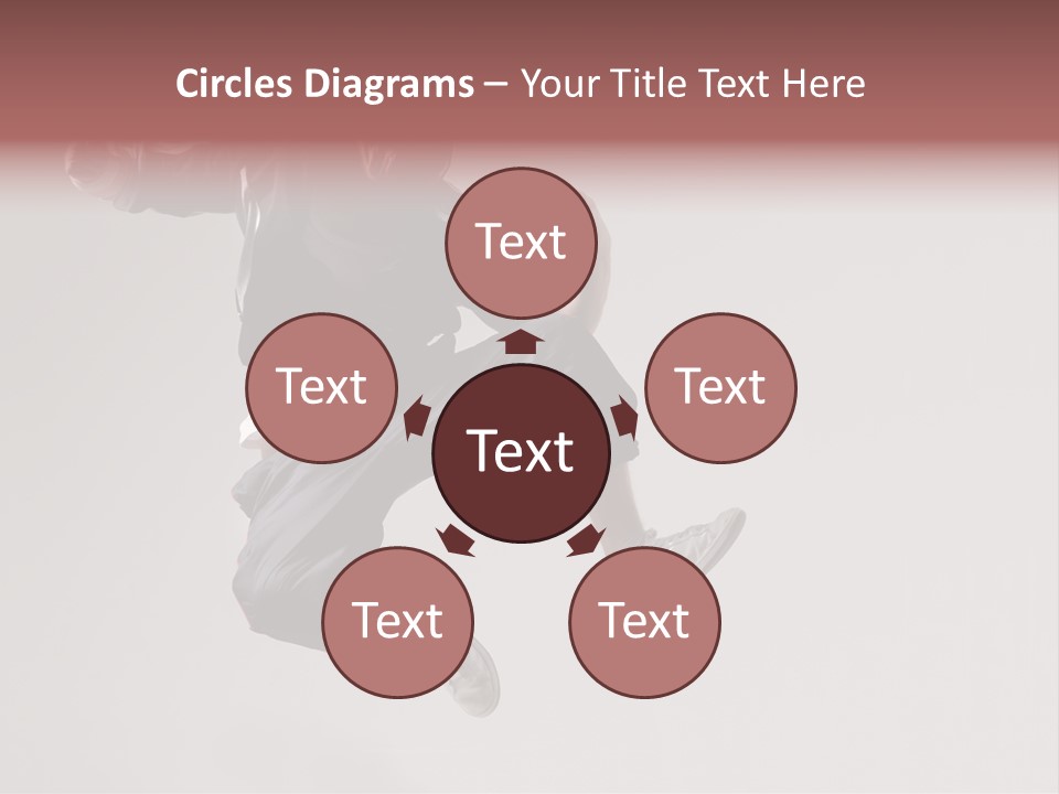 A Man Jumping In The Air With A Hoodie On PowerPoint Template