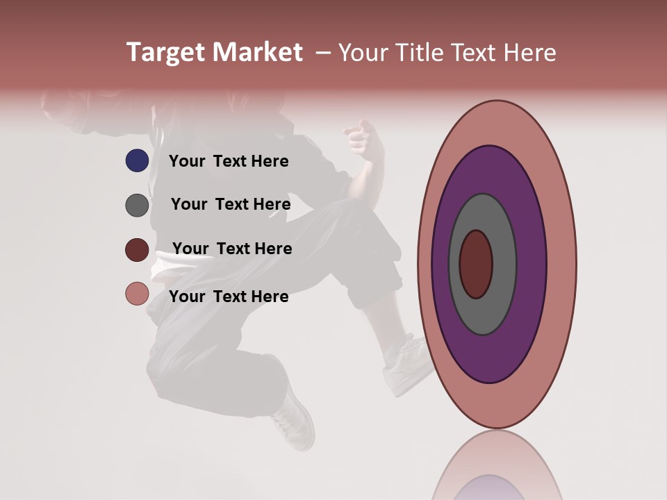 A Man Jumping In The Air With A Hoodie On PowerPoint Template