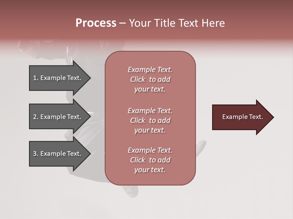 A Man Jumping In The Air With A Hoodie On PowerPoint Template