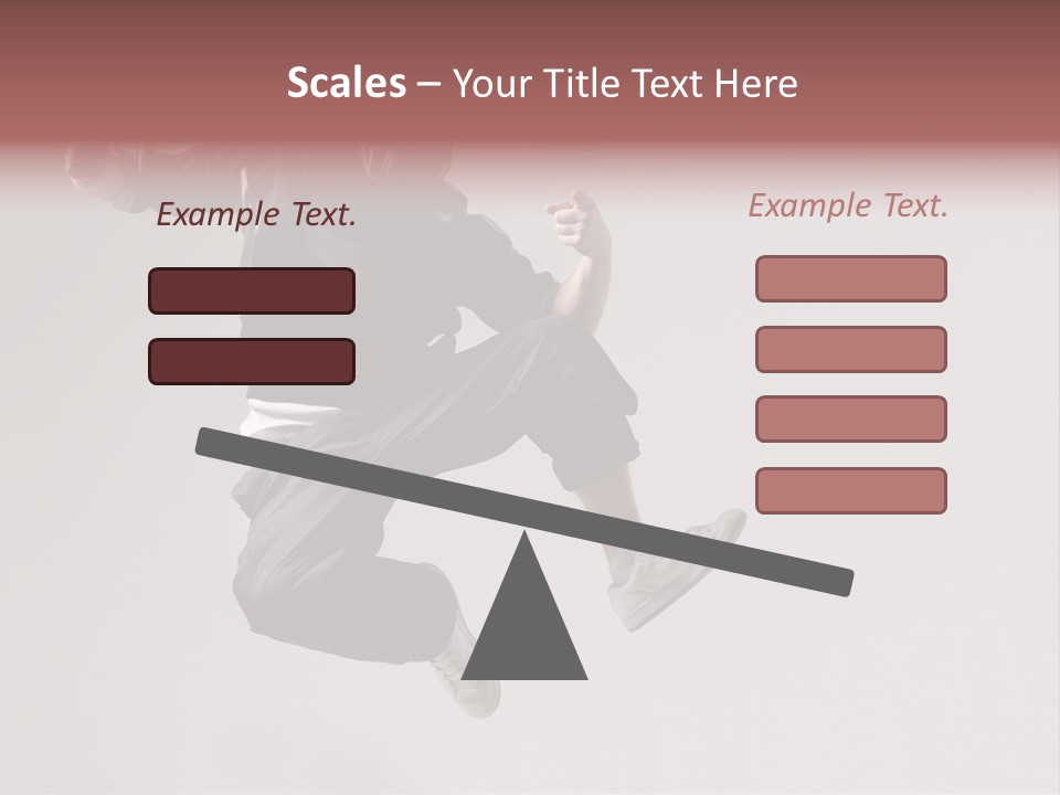 A Man Jumping In The Air With A Hoodie On PowerPoint Template