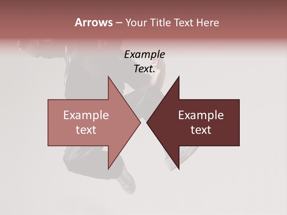 A Man Jumping In The Air With A Hoodie On PowerPoint Template