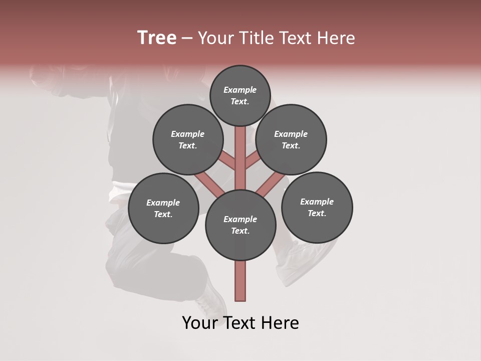 A Man Jumping In The Air With A Hoodie On PowerPoint Template