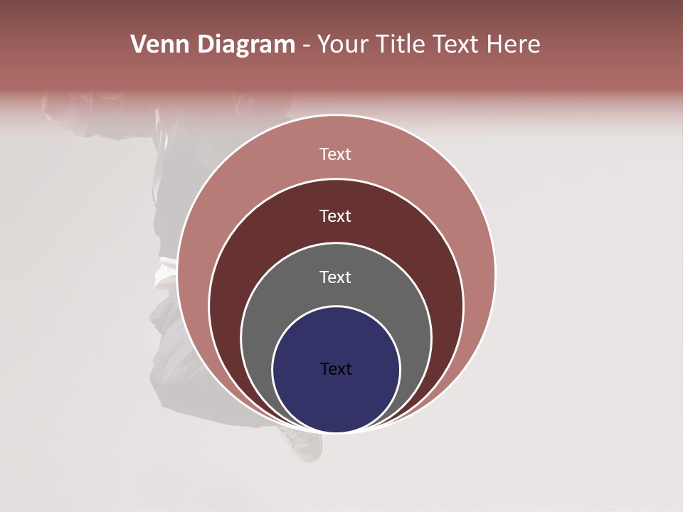 A Man Jumping In The Air With A Hoodie On PowerPoint Template