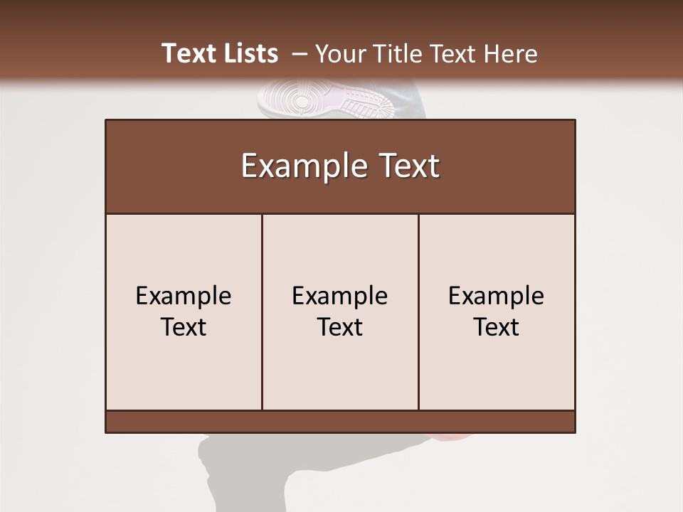 Acrobat One Performer PowerPoint Template