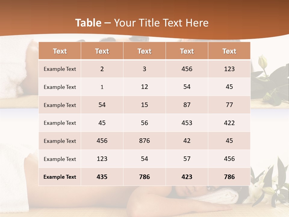 Harmony Fresh Therapy PowerPoint Template