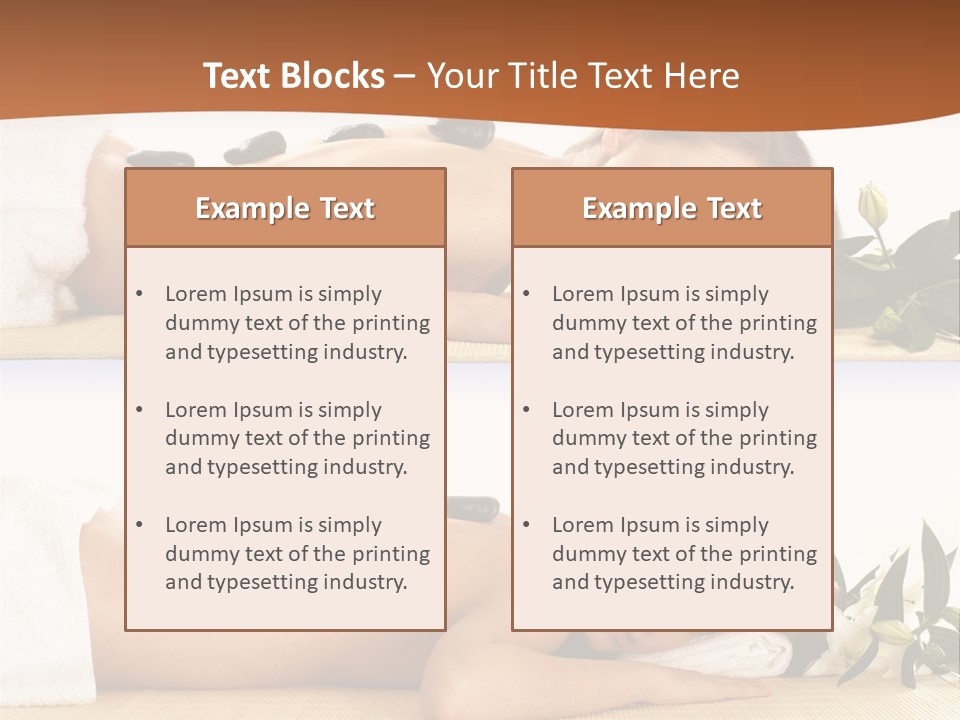 Harmony Fresh Therapy PowerPoint Template
