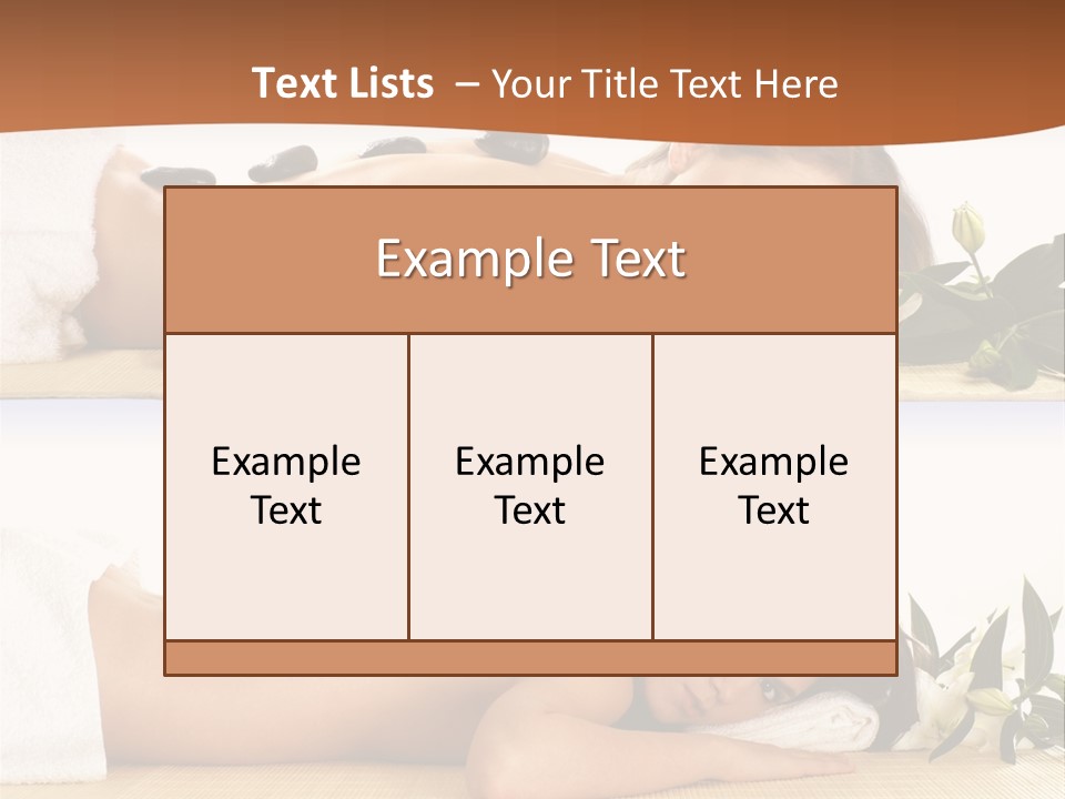 Harmony Fresh Therapy PowerPoint Template