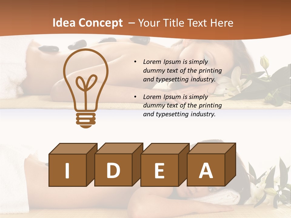 Harmony Fresh Therapy PowerPoint Template