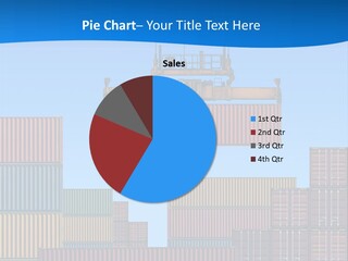 Port Trade Logistics PowerPoint Template