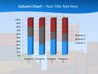 Port Trade Logistics PowerPoint Template