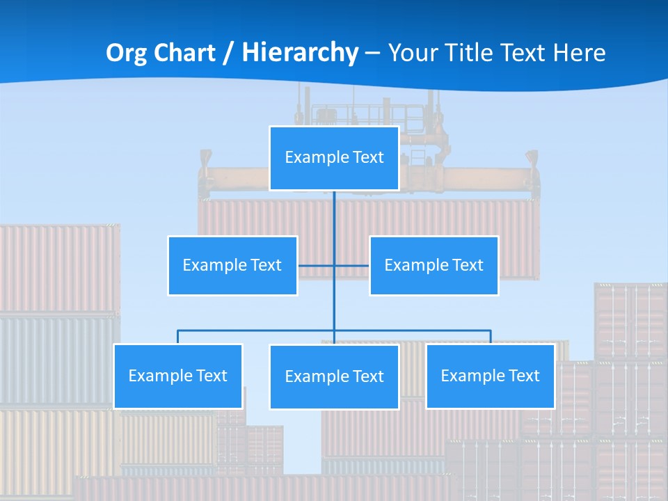 Port Trade Logistics PowerPoint Template