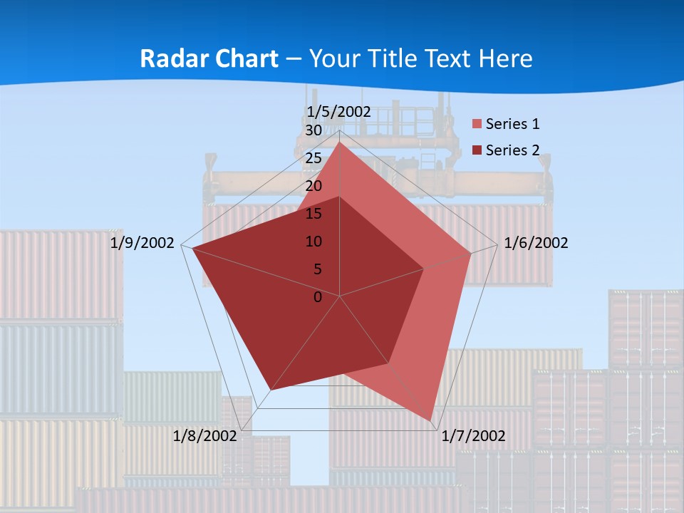 Port Trade Logistics PowerPoint Template