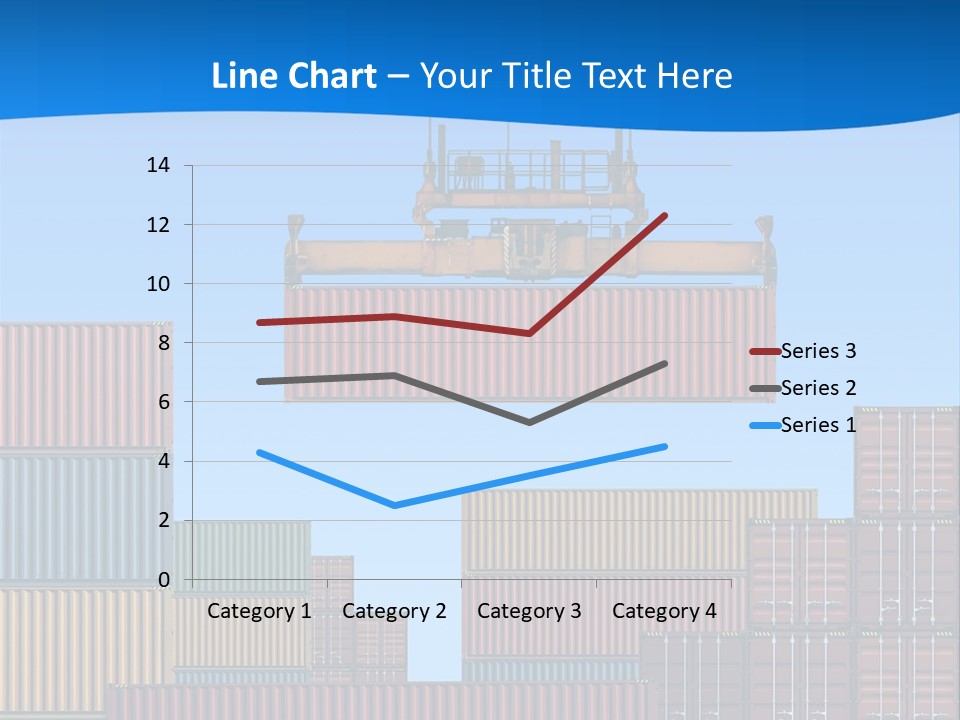 Port Trade Logistics PowerPoint Template