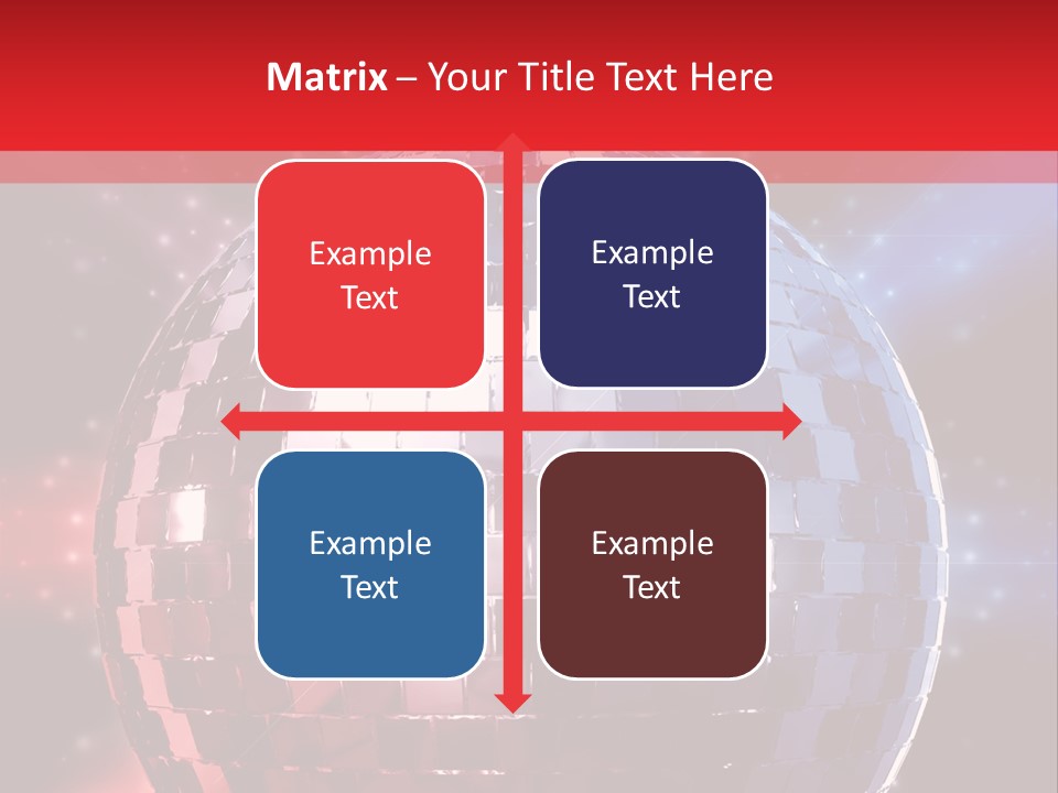 Reflection Sphere Extravagant PowerPoint Template