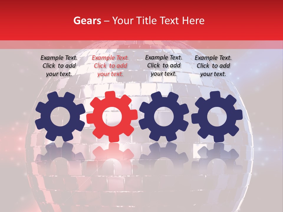 Reflection Sphere Extravagant PowerPoint Template