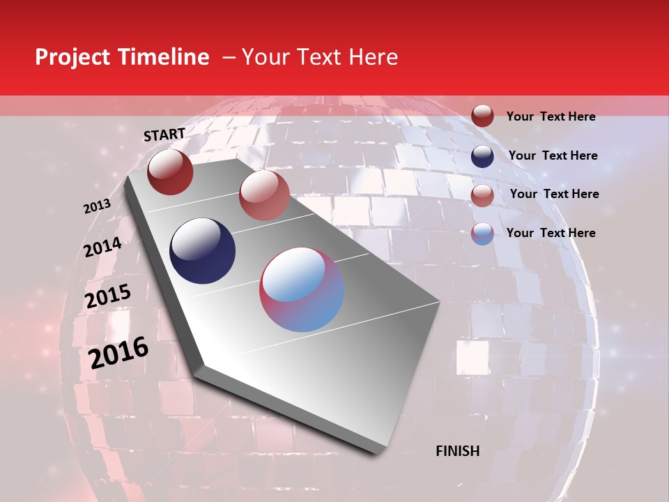 Reflection Sphere Extravagant PowerPoint Template