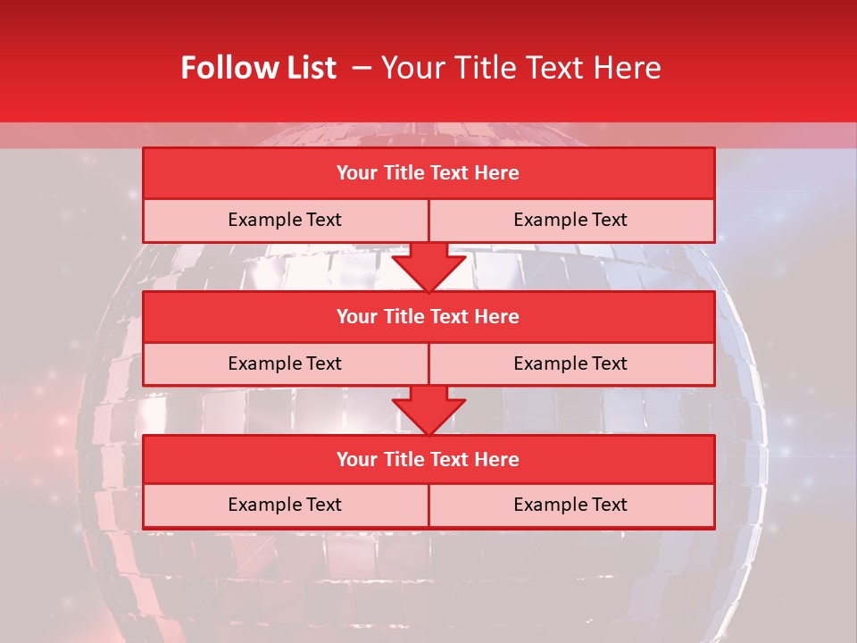 Reflection Sphere Extravagant PowerPoint Template