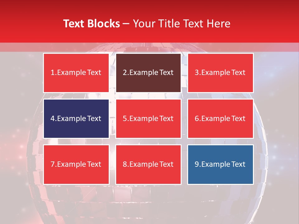 Reflection Sphere Extravagant PowerPoint Template