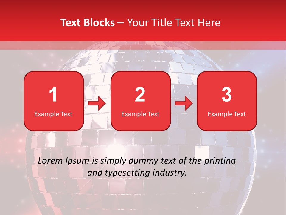 Reflection Sphere Extravagant PowerPoint Template
