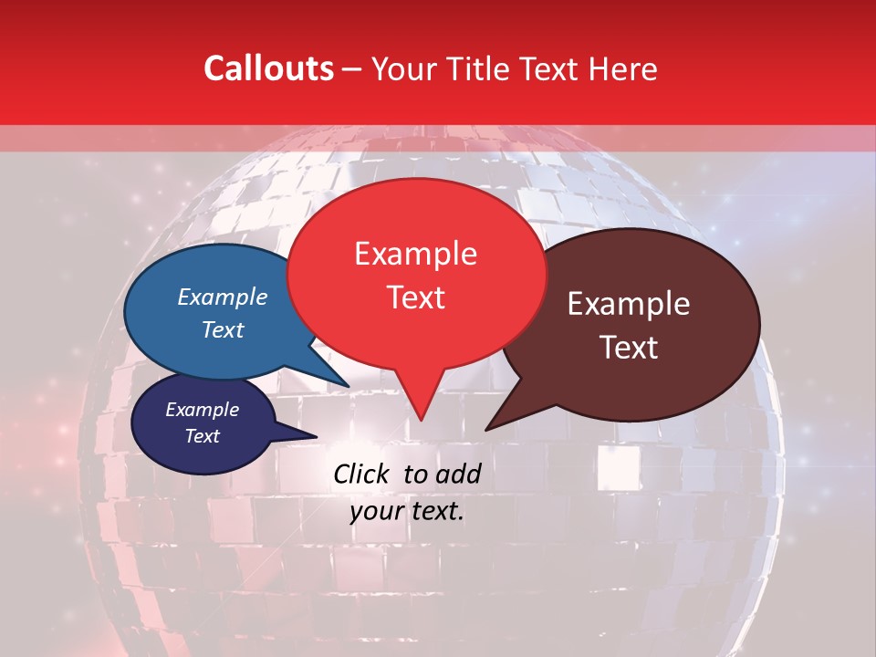 Reflection Sphere Extravagant PowerPoint Template
