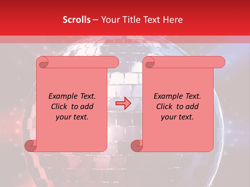 Reflection Sphere Extravagant PowerPoint Template