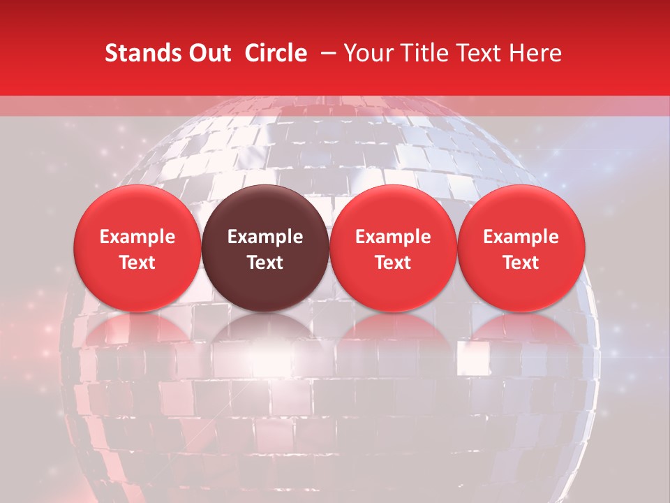 Reflection Sphere Extravagant PowerPoint Template
