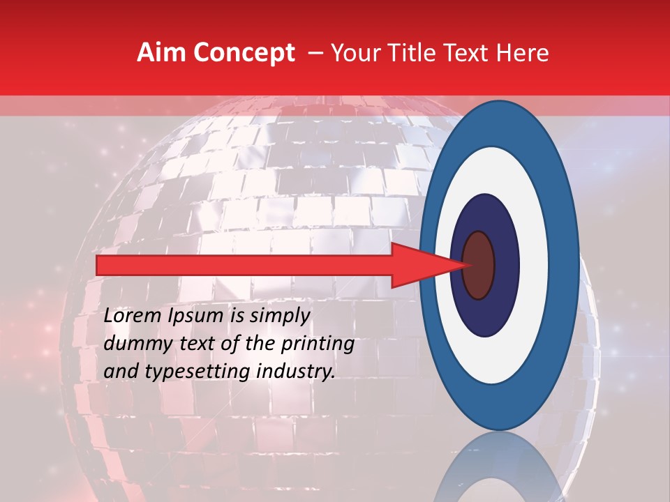 Reflection Sphere Extravagant PowerPoint Template