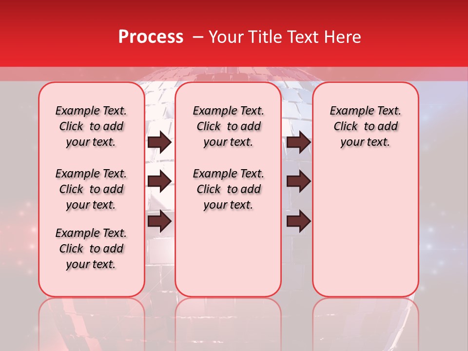 Reflection Sphere Extravagant PowerPoint Template