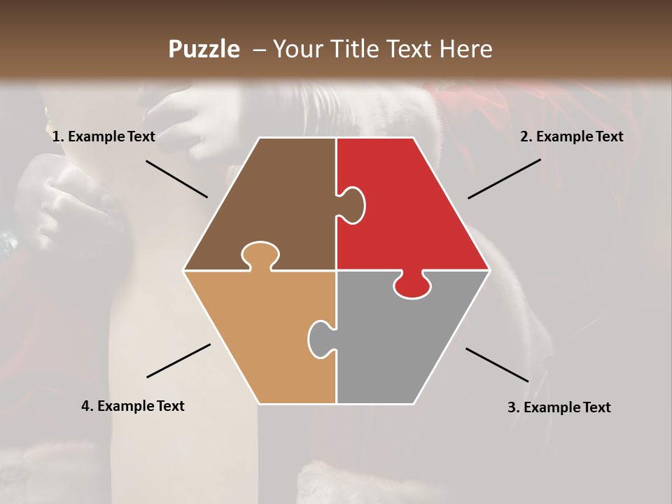 Macro Food Wedding PowerPoint Template