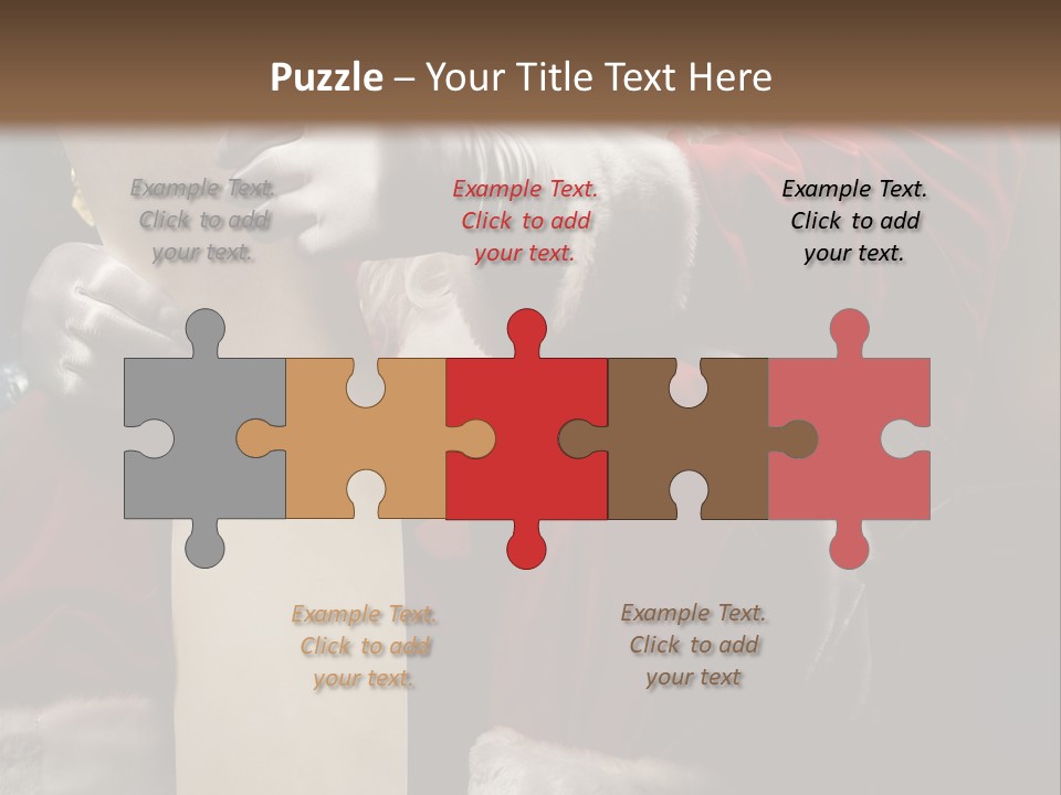 Macro Food Wedding PowerPoint Template