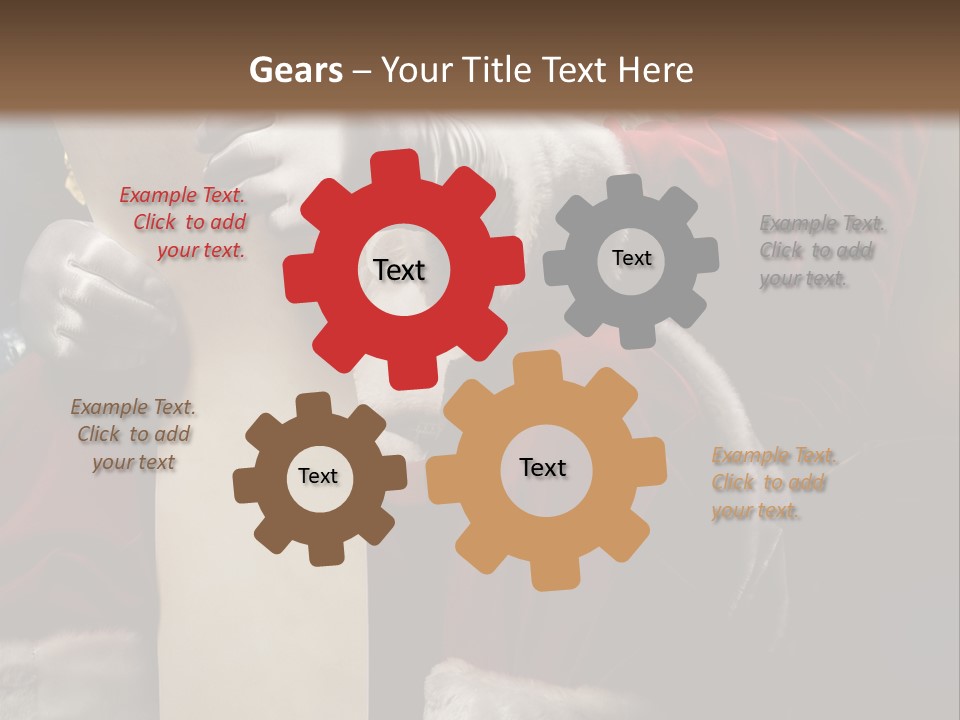 Macro Food Wedding PowerPoint Template