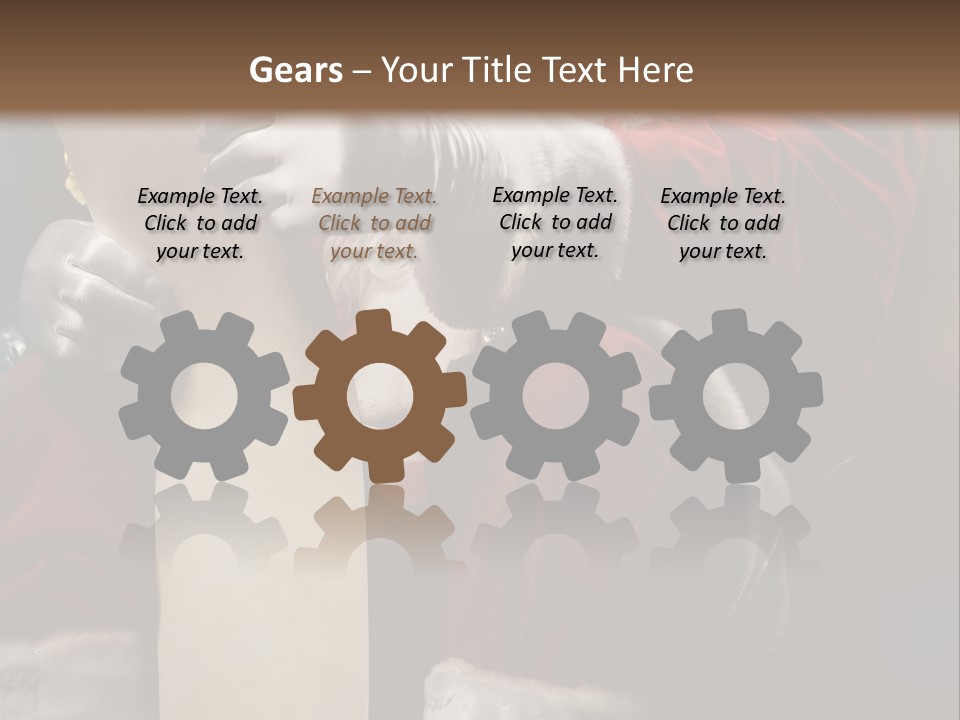 Macro Food Wedding PowerPoint Template