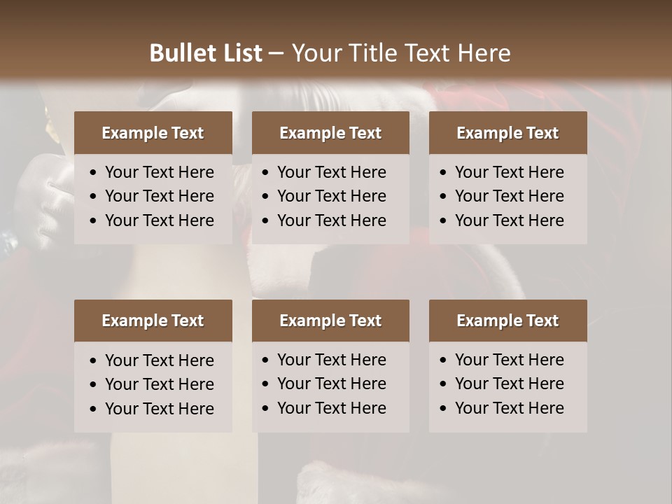 Macro Food Wedding PowerPoint Template