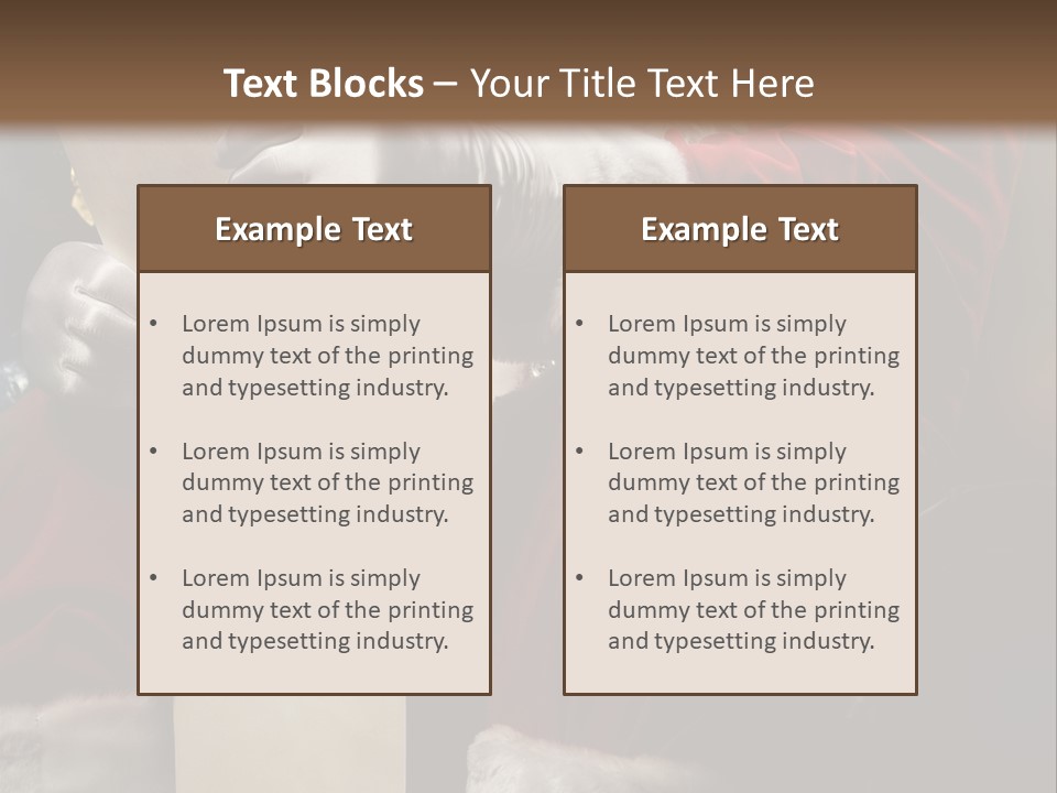 Macro Food Wedding PowerPoint Template