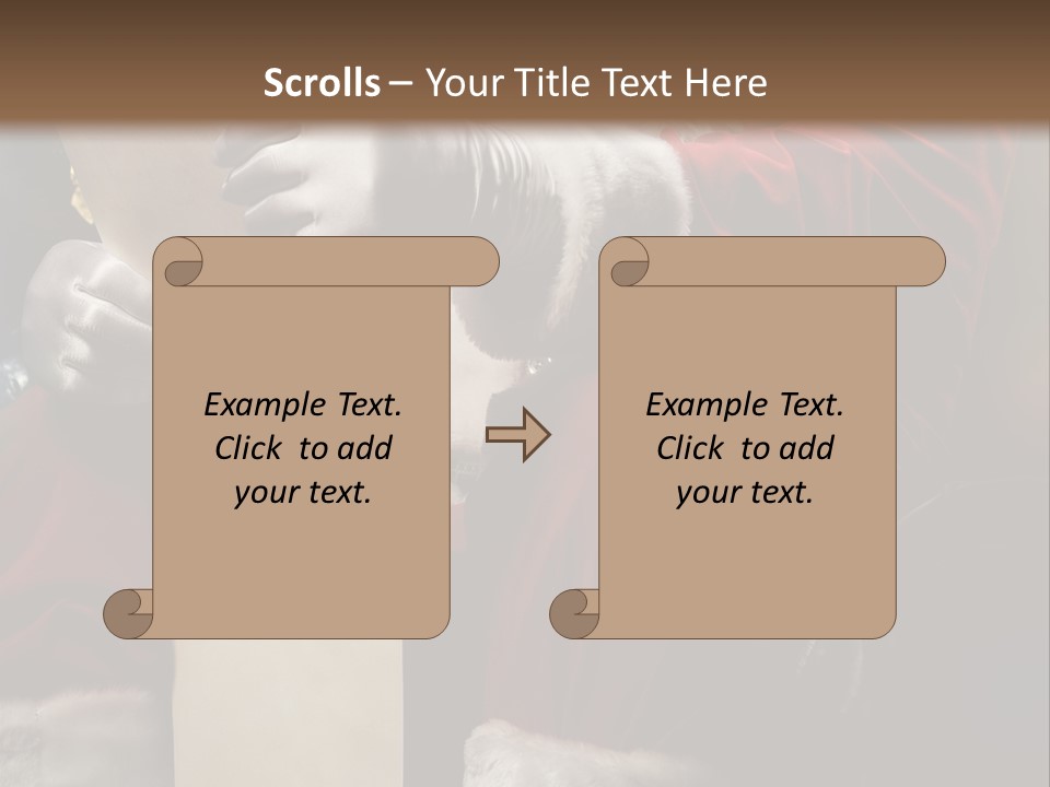Macro Food Wedding PowerPoint Template