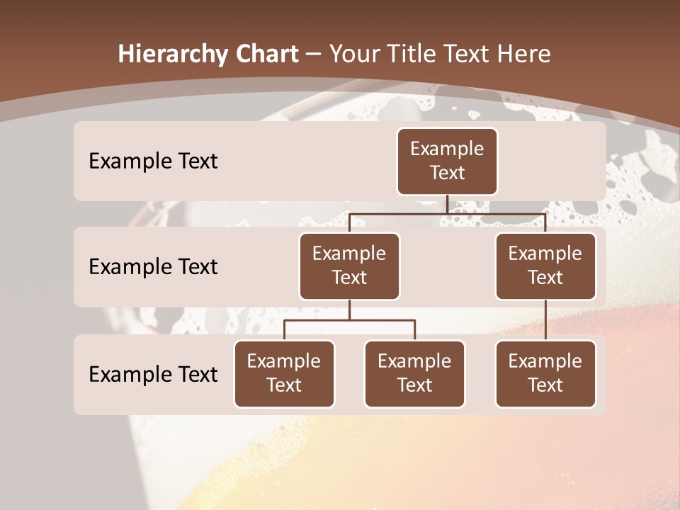 Beaker Foam Cheers PowerPoint Template