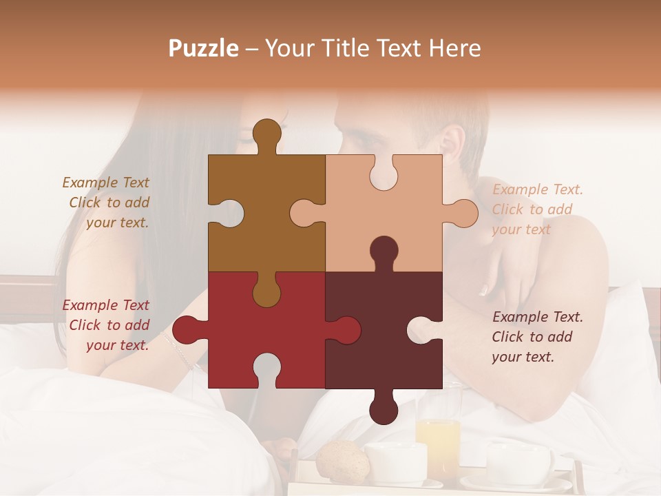 Lounge Honeymoon Human PowerPoint Template