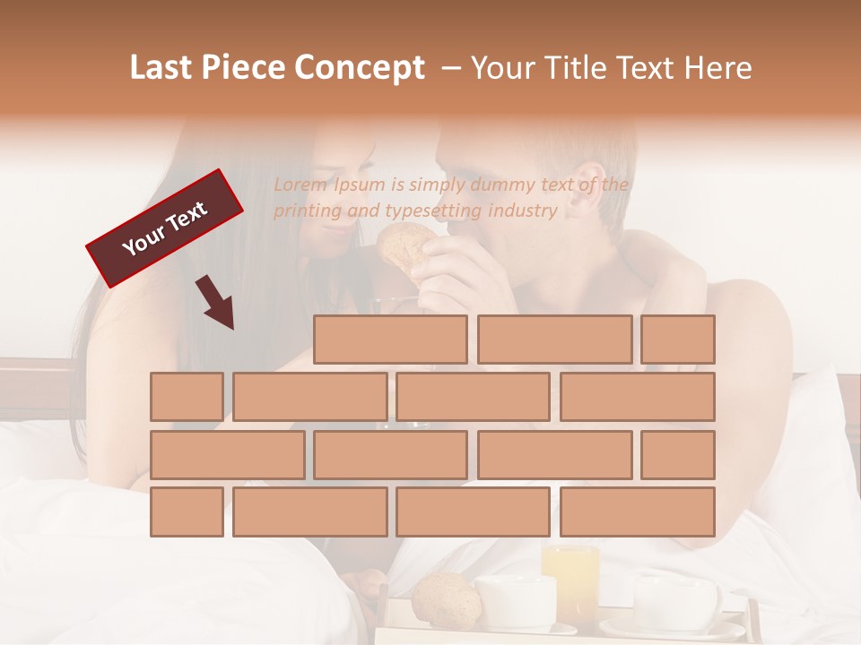 Lounge Honeymoon Human PowerPoint Template