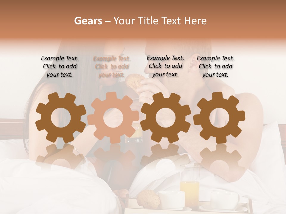 Lounge Honeymoon Human PowerPoint Template