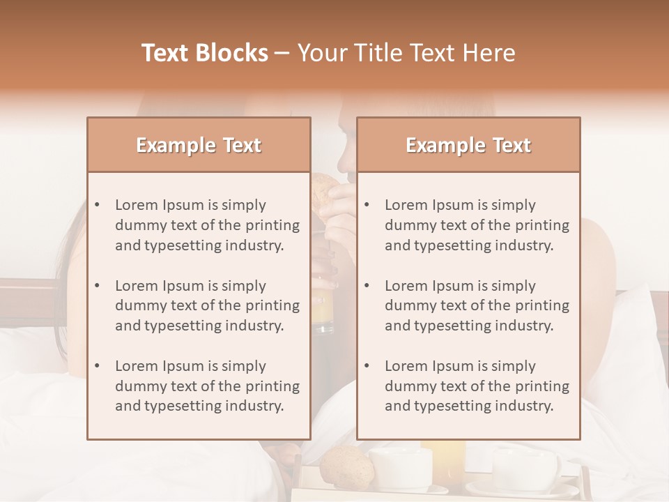 Lounge Honeymoon Human PowerPoint Template