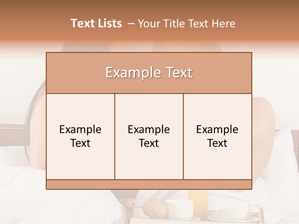 Lounge Honeymoon Human PowerPoint Template
