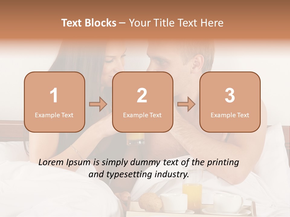 Lounge Honeymoon Human PowerPoint Template