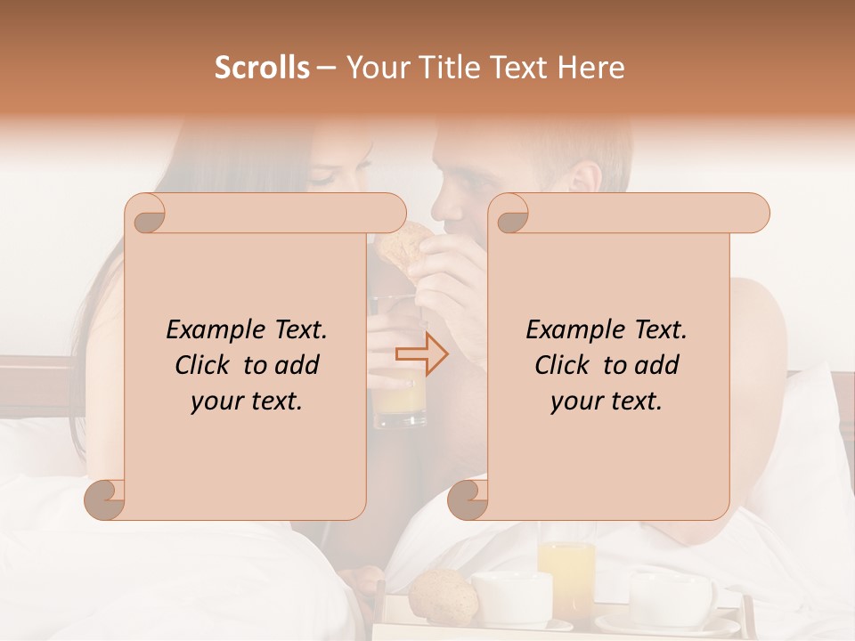 Lounge Honeymoon Human PowerPoint Template