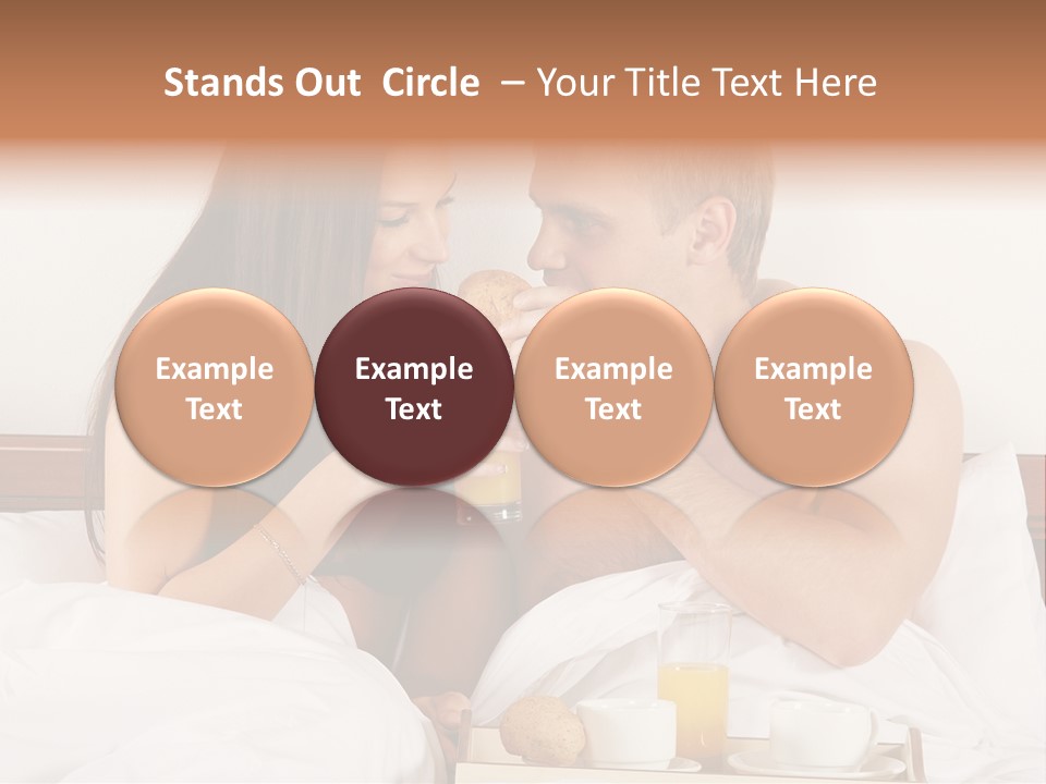 Lounge Honeymoon Human PowerPoint Template