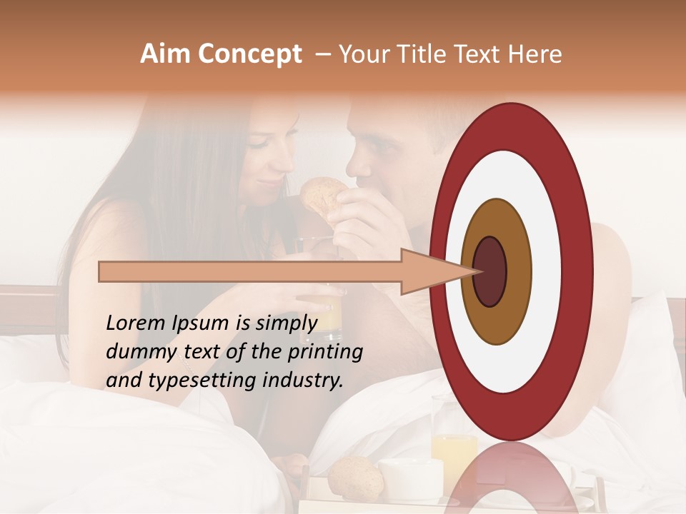 Lounge Honeymoon Human PowerPoint Template